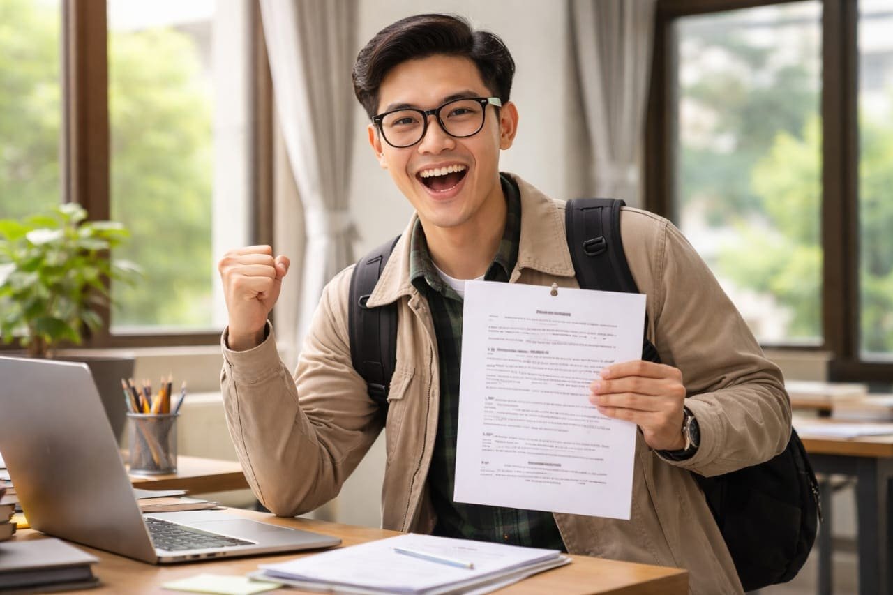 Diskusi tesis S2 dengan dosen pembimbing